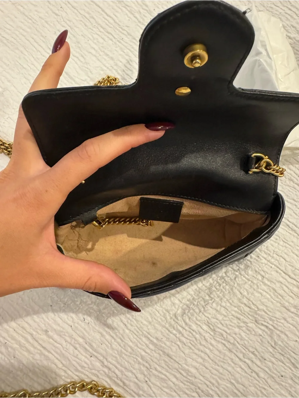 Gucci GG Marmont mini shoulder bag